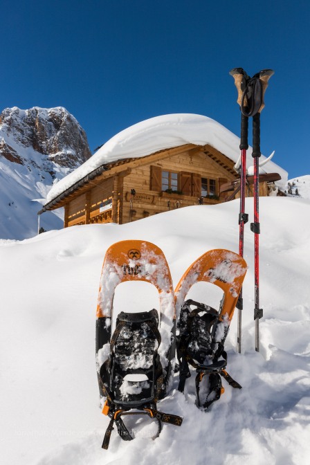 De Rossalm is een gezellige pleisterplek voor toerskiërs en sneeuwschoenwandelaars